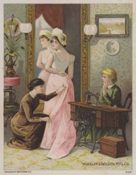 Wheeler und Wilson, Nähmaschine